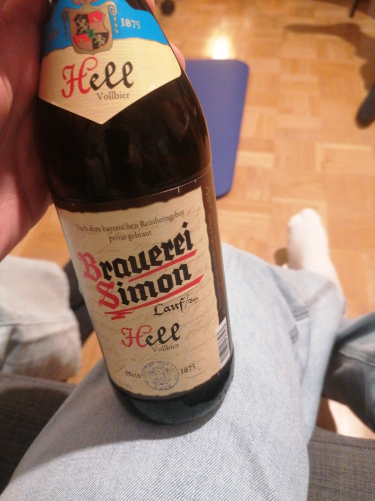 Brauerei Simon Hell Vollbier